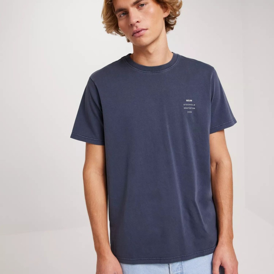 Toj Neuw | Organic Neuw Band Tee Dark Navy