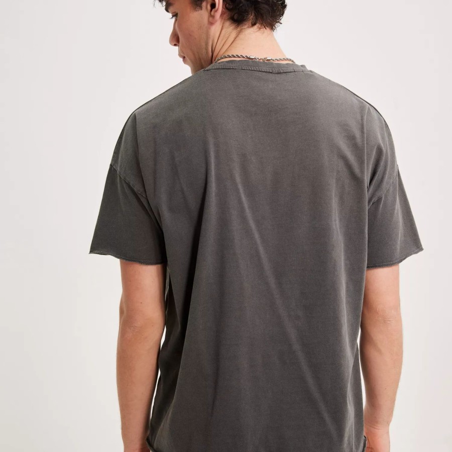 Toj Selected Homme | Slhsunye Loose Ss Tee Ex Dark Shadow