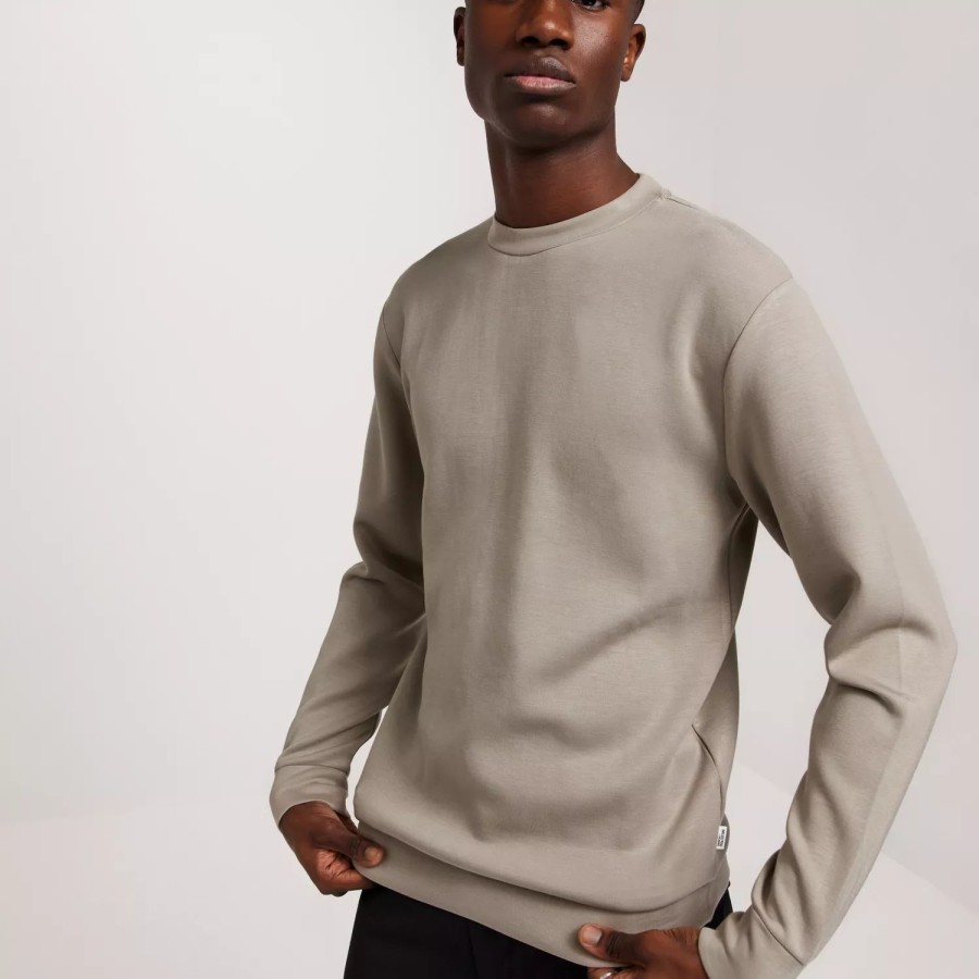 Toj Selected Homme | Slhemanuel Soft Crew Neck Sweat Noo Pure Cashmere