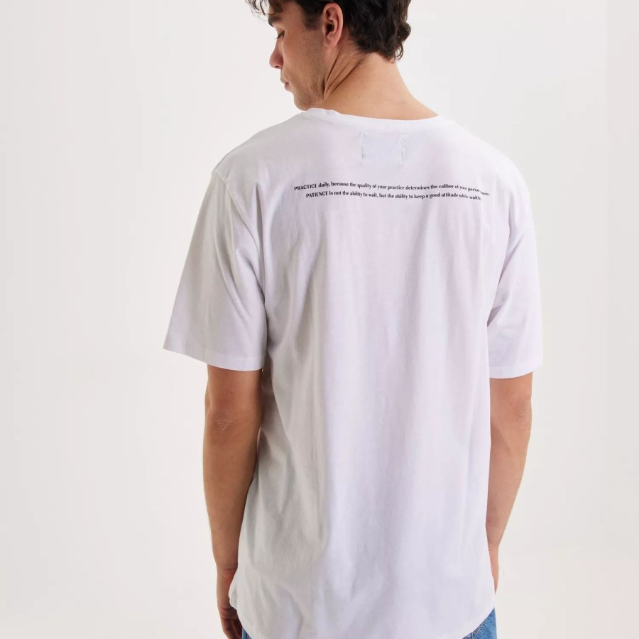 Toj Denim Project | Dp Statement Relaxed Tee White