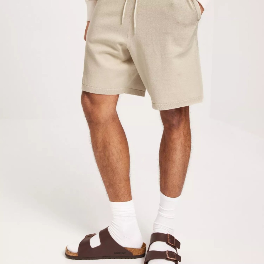 Toj Selected Homme | Slhteller Knit Shorts W Oatmeal