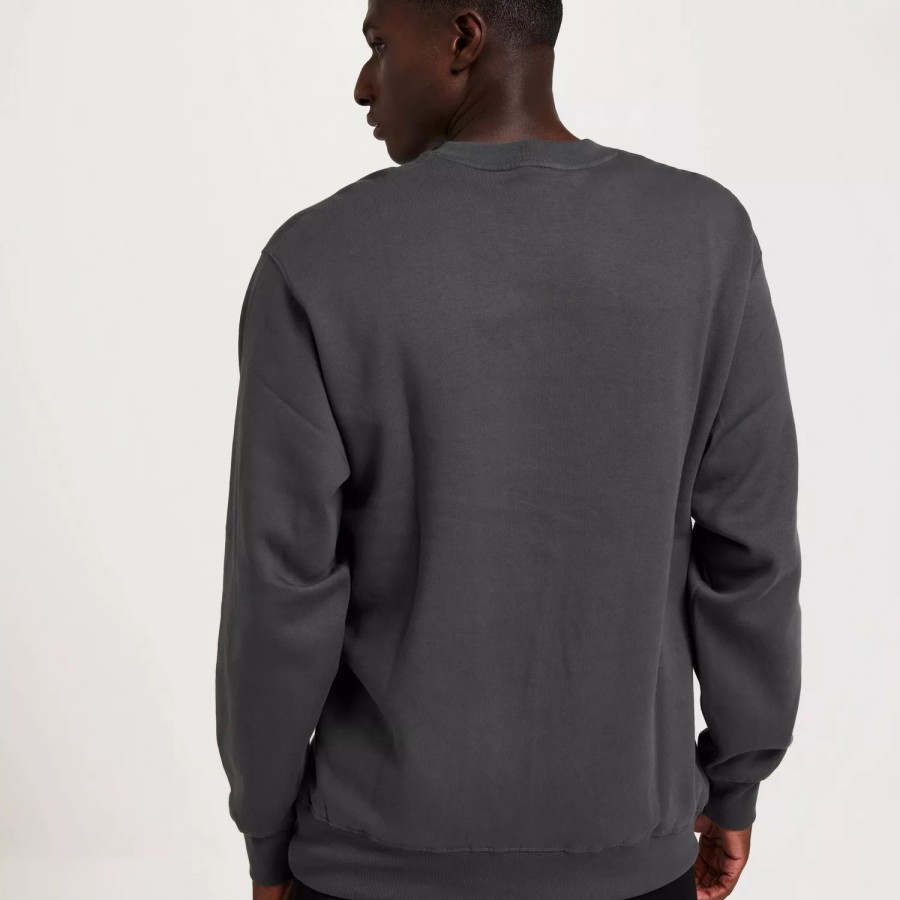 Toj Mads N酶rgaard | Soft Hawk Mads Crew Sweat Asphalt