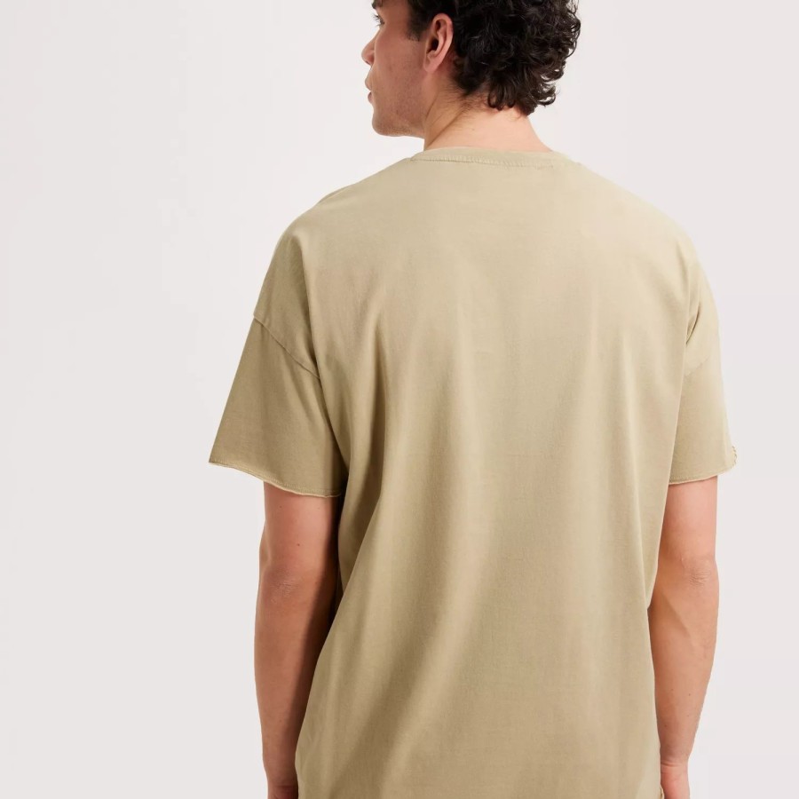 Toj Selected Homme | Slhsunye Loose Ss Tee Ex Eucalyptus