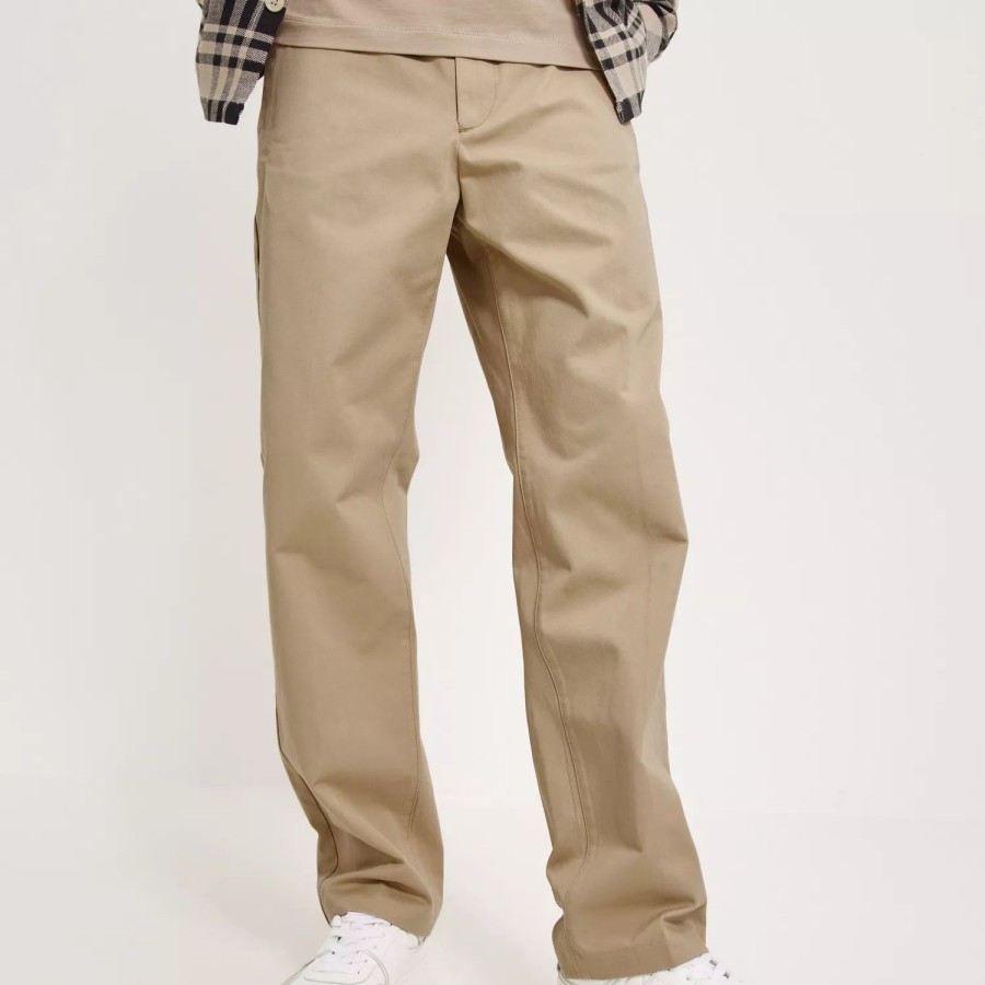 Toj Gant | D2. Wide Straight Chinos Beige