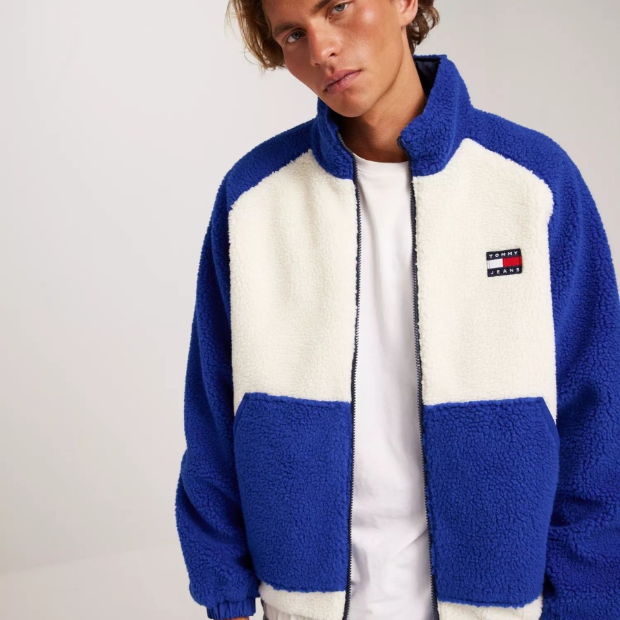 Toj Tommy Jeans | Tjm Reversible Sherpa Jacket Ultra Blue / Multi