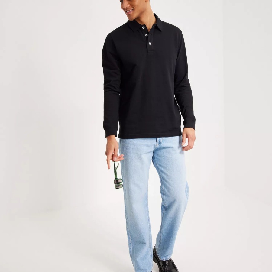 Toj Selected Homme | Slhdave Ls Polo W Black