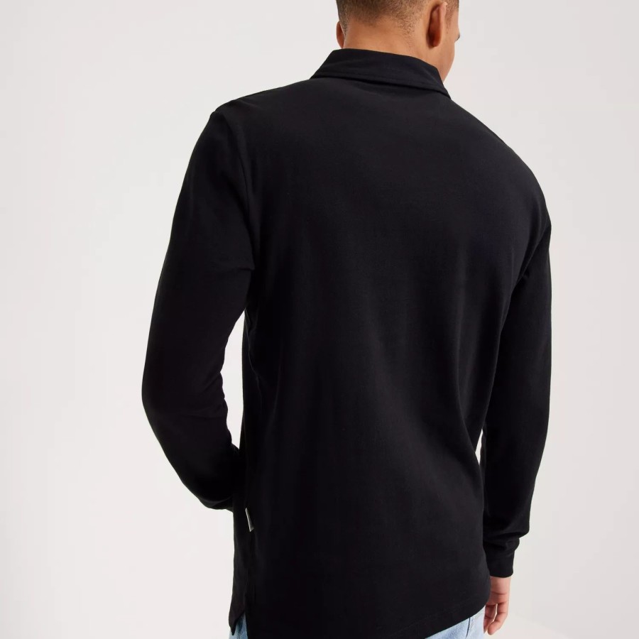 Toj Selected Homme | Slhdave Ls Polo W Black