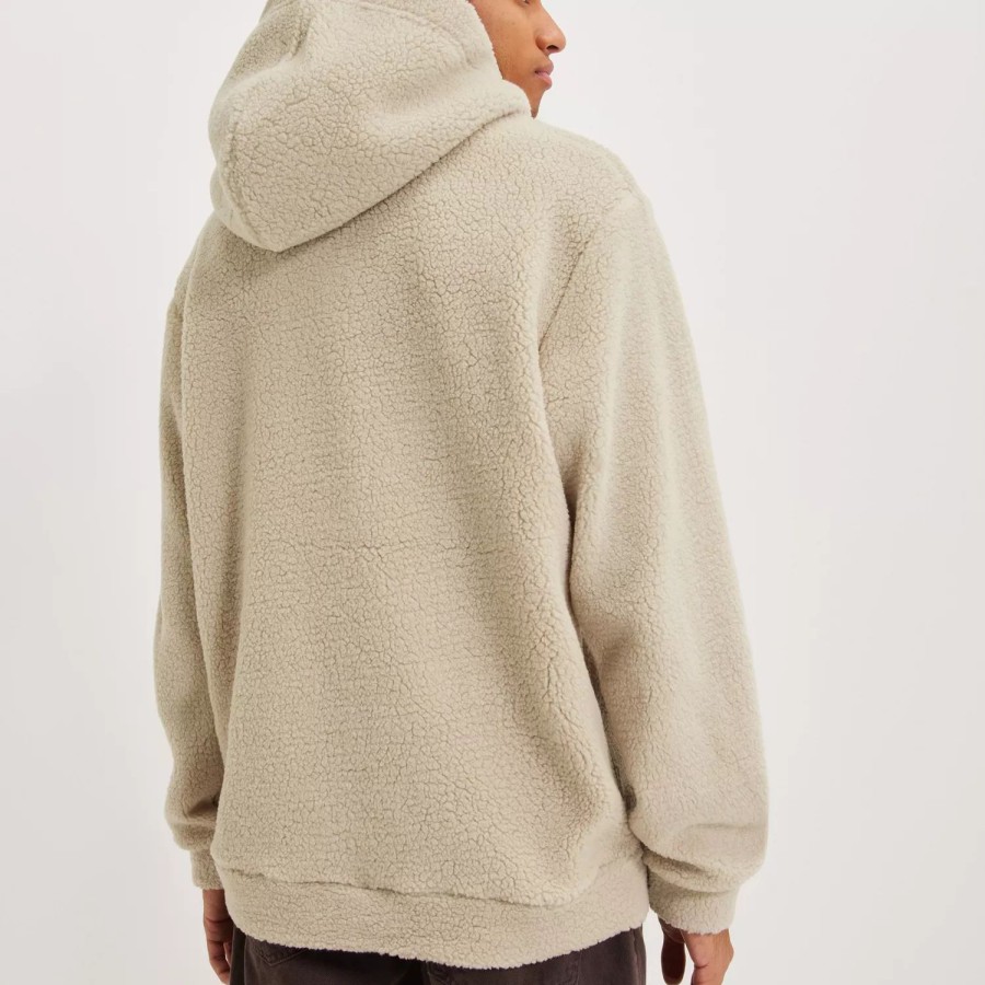 Toj Only & Sons | Onsremy Reg Teddy Hoodie Sweat Silver Lining