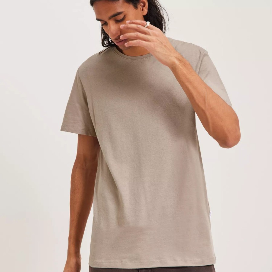 Toj Selected Homme | Slhpan Linen Ss O-Neck Tee W Pure Cashmere