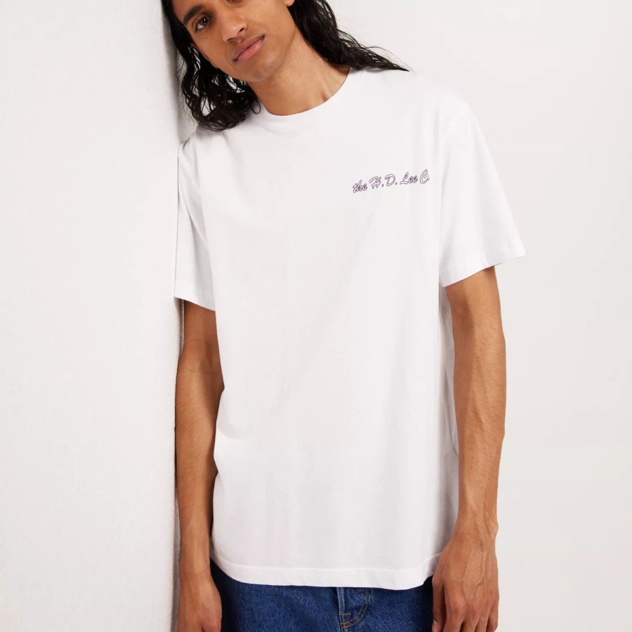 Toj Lee Jeans | 90S Relaxed Graphic Tee Bright White