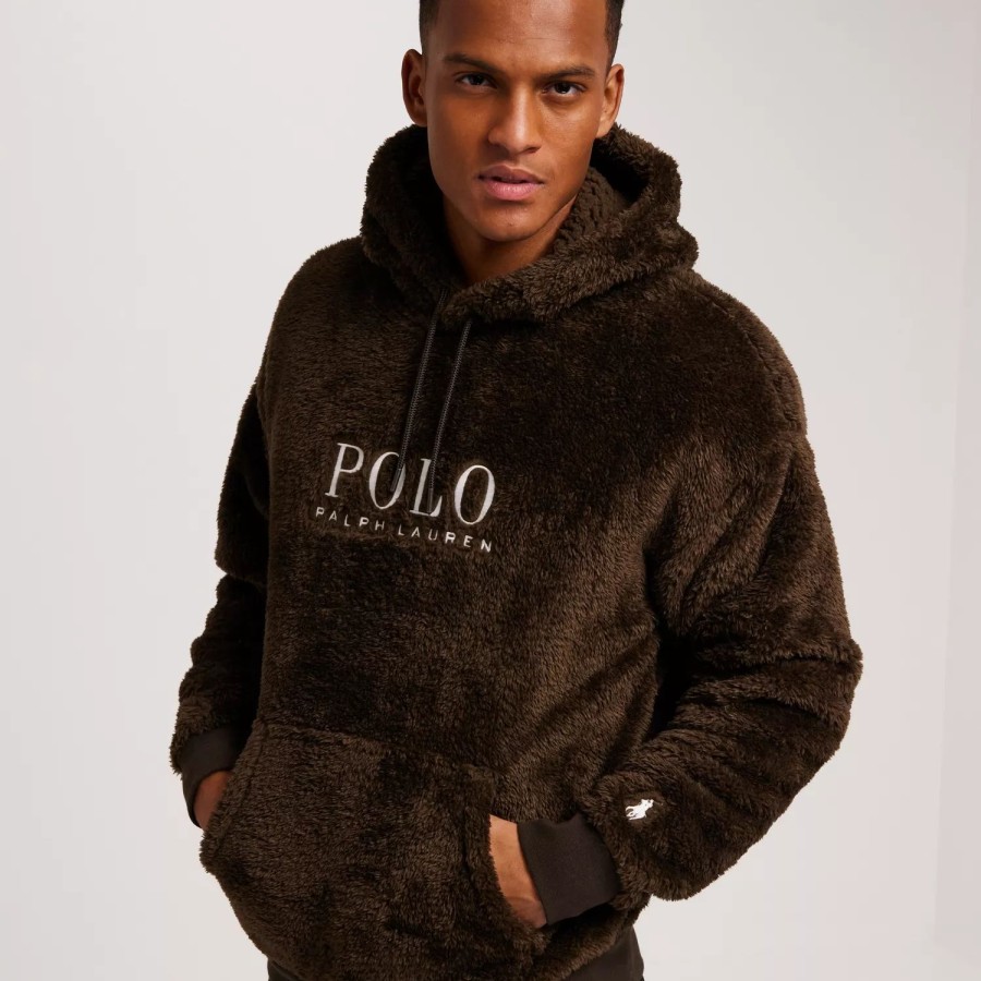 Toj Polo Ralph Lauren | Lspohoodm1-Long Sleeve-Sweatshirt Dark Brown