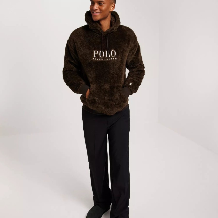 Toj Polo Ralph Lauren | Lspohoodm1-Long Sleeve-Sweatshirt Dark Brown