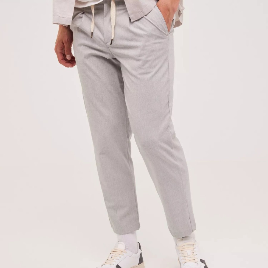 Toj Jack & Jones | Jpstbill Jjcapri Crop Nor Lgm Sn Light Grey Melange