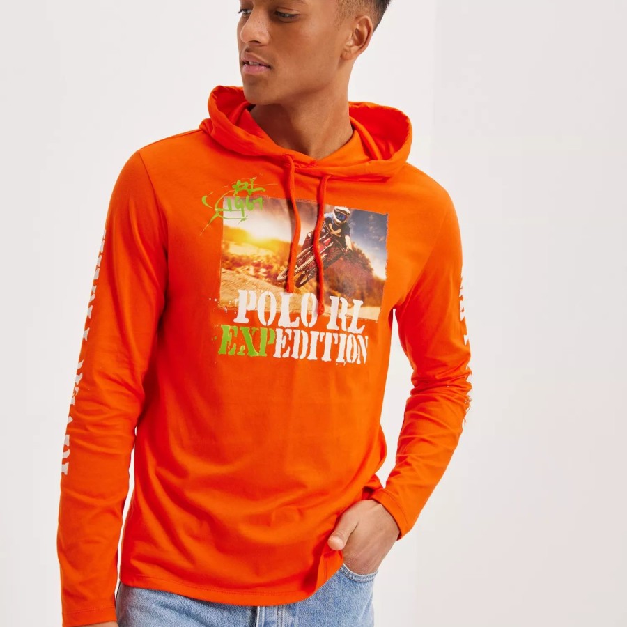 Toj Polo Ralph Lauren | Long Sleeve-T-Shirt Orange