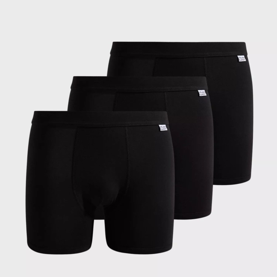 Toj Frank Dandy | 3-P Bamboo Boxer Black