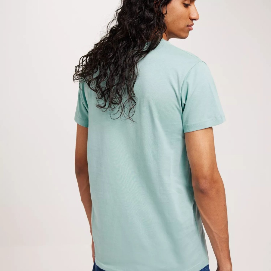 Toj Mads N酶rgaard | Organic Thor Tee Blue