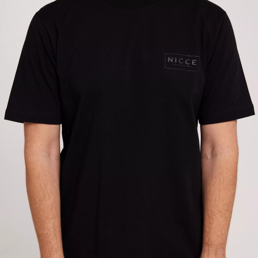 Toj NICCE | Est.13 T-Shirt Black