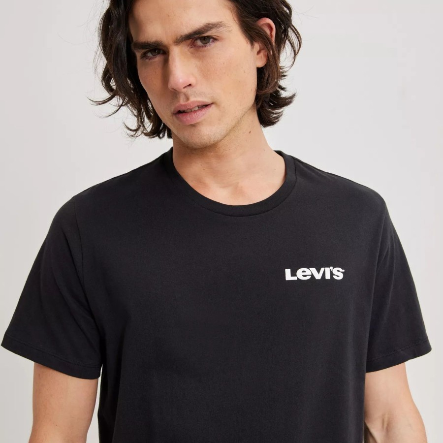 Toj Levi's | Graphic Crewneck Tee Core+ Black