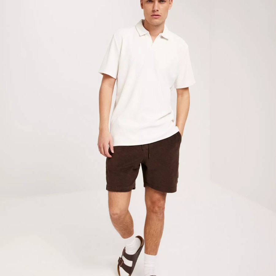 Toj Woodbird | Bommy Terry Shorts Brown