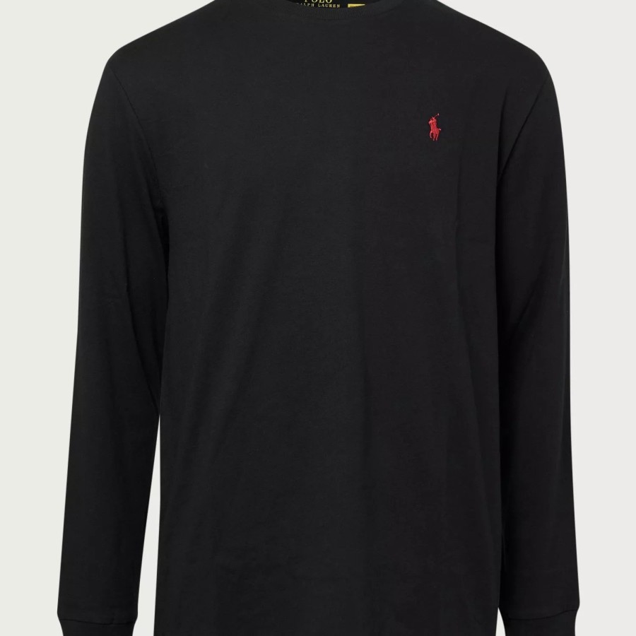 Toj Polo Ralph Lauren | Lscnclsm5-Long Sleeve-T-Shirt Black