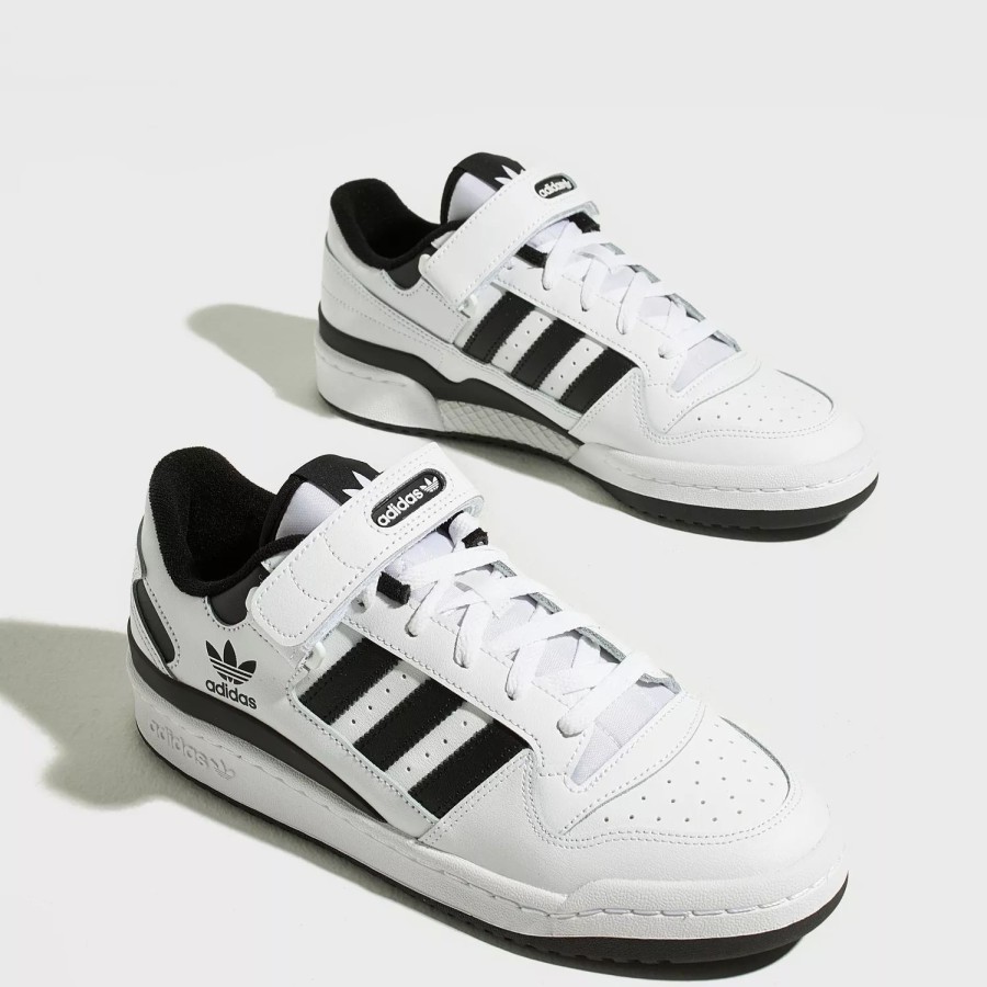 Sko Adidas Originals | Forum Low White/Black