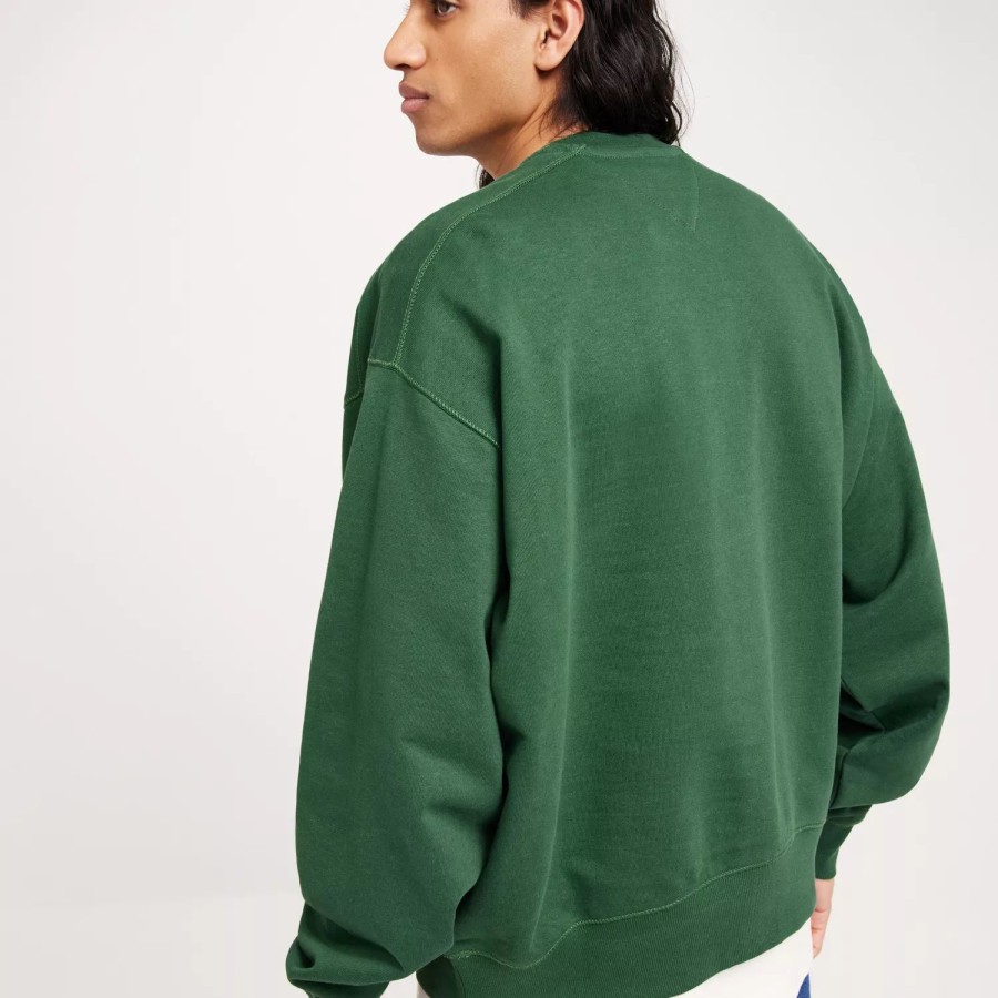 Toj Tommy Jeans | Tjm Boxy College Graphic Crew Collegiate Green