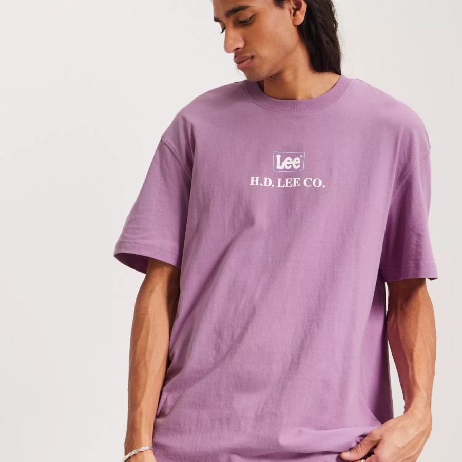 Toj Lee Jeans | Loose Logo Tee Pansy