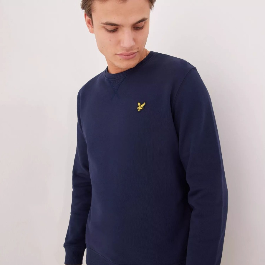 Toj Lyle & Scott | Crew Neck Sweatshirt Navy