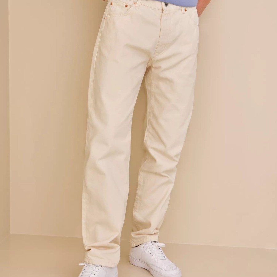 Toj Woodbird | Doc Twill Pants Offwhite