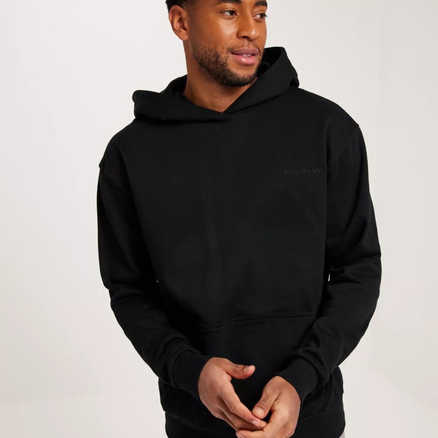 Toj 9N1M SENSE. | Sense Essential Hoody Black