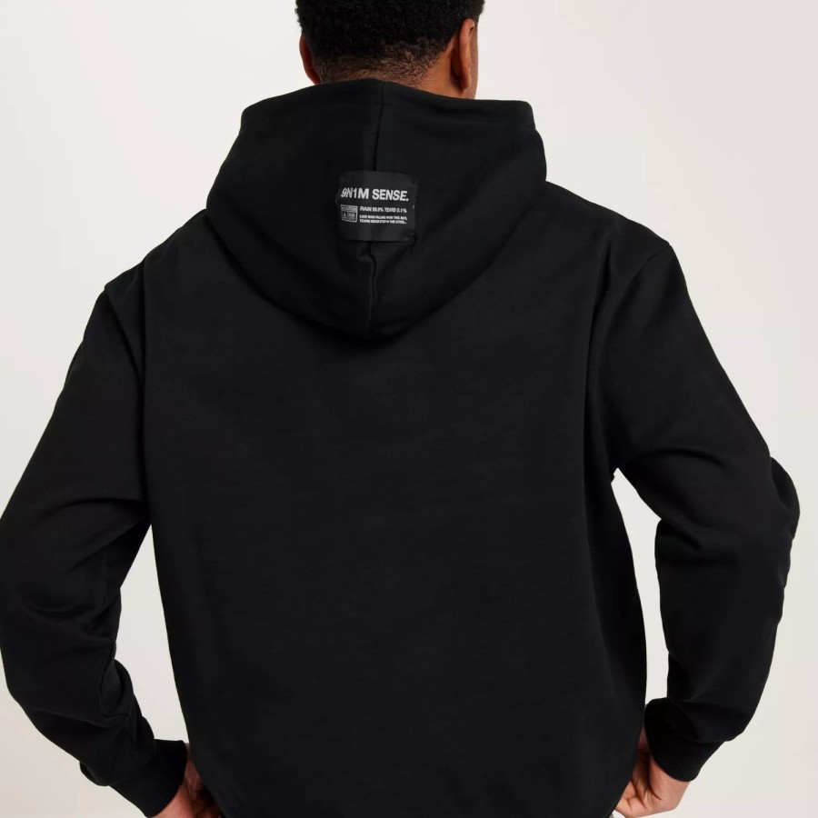 Toj 9N1M SENSE. | Sense Essential Hoody Black