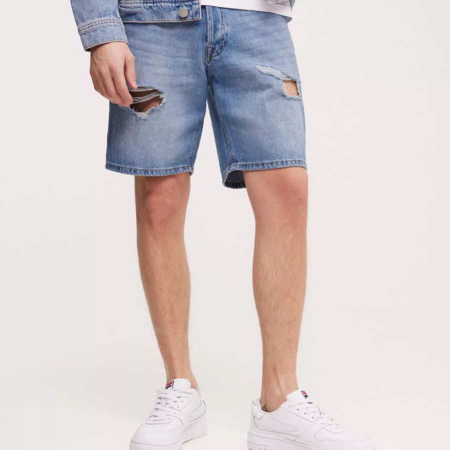 Toj Jack & Jones | Jjichris Jjoriginal Shorts Na 203 Blue Denim