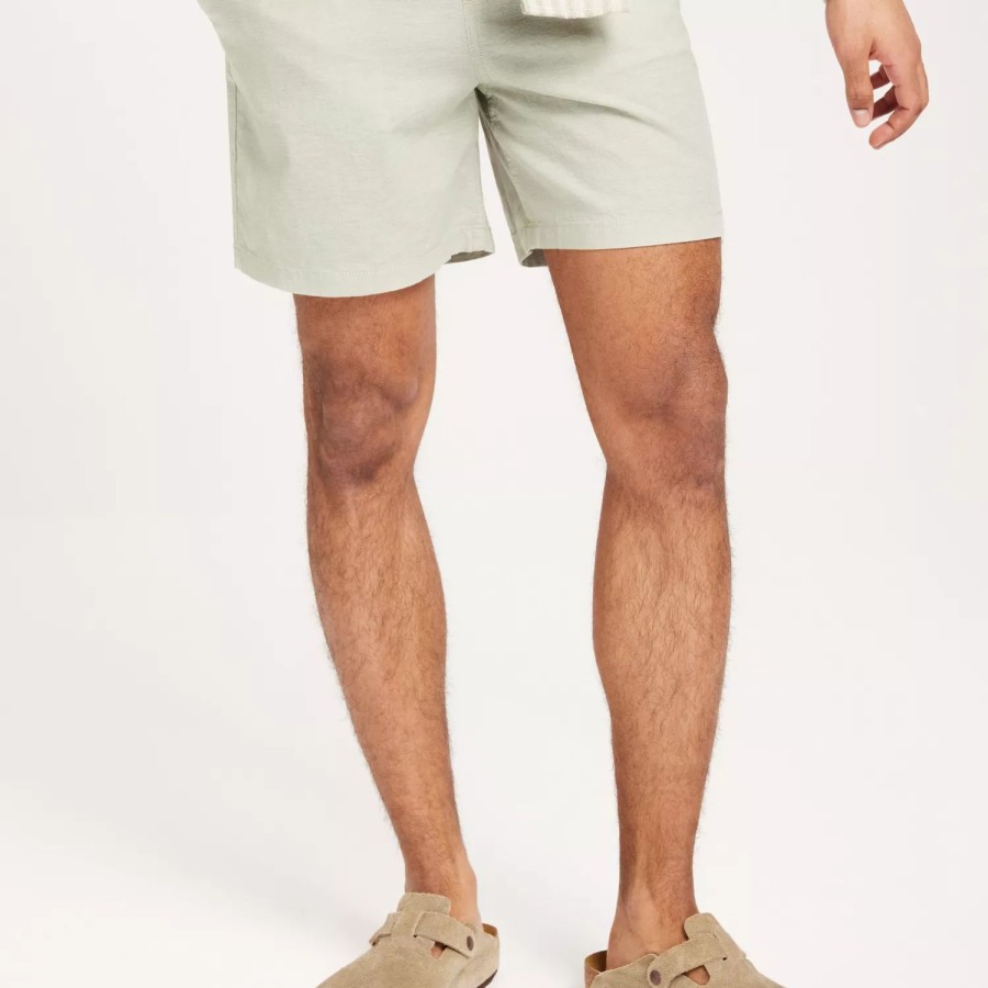 Toj Jack & Jones | Jpstjeff Jjbreeze Linen Shorts Dek Wrought Iron