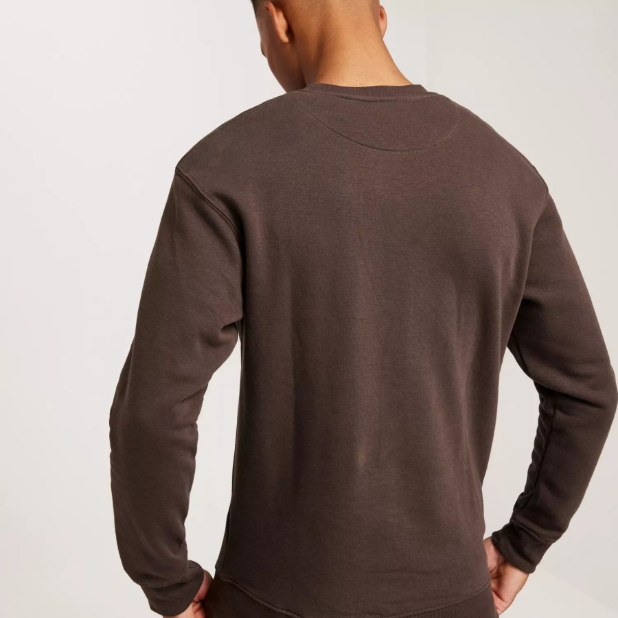 Toj Jack & Jones | Jjestar Basic Sweat Crew Neck Noos Seal Brown