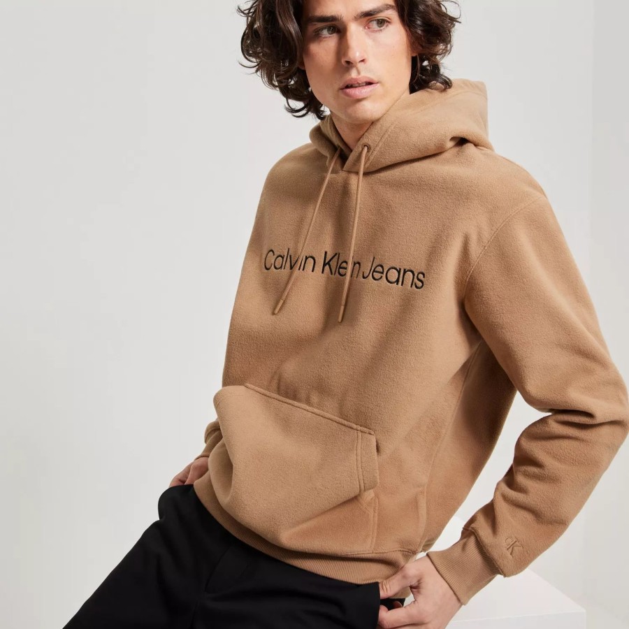 Toj Calvin Klein Jeans | Heavy Double Face Hoodie Timeless Camel