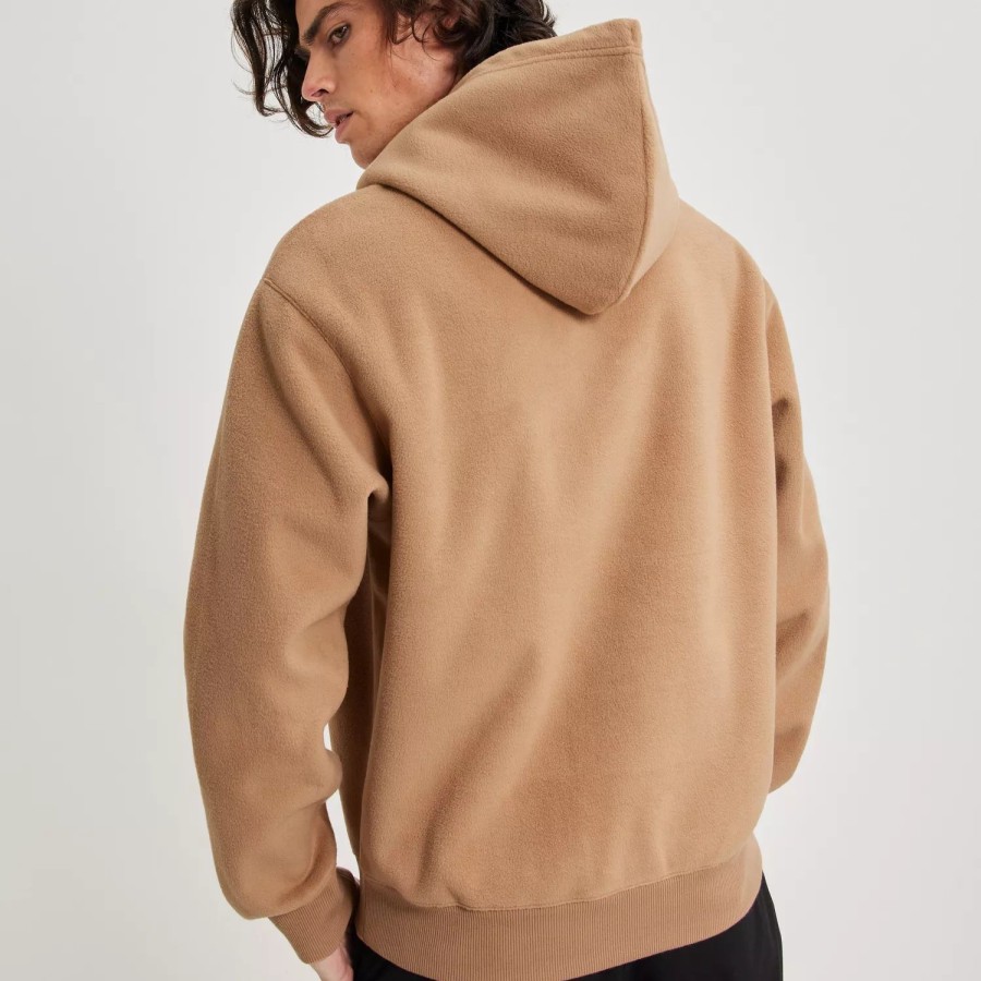 Toj Calvin Klein Jeans | Heavy Double Face Hoodie Timeless Camel