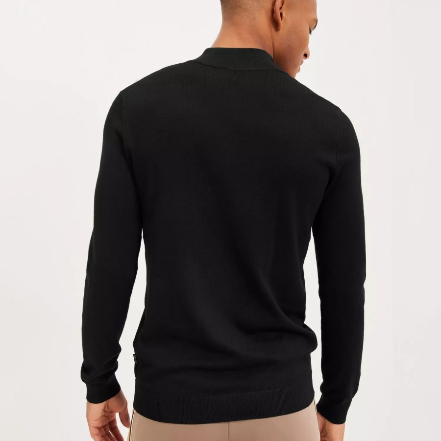 Toj Only & Sons | Onswyler Life Reg 14 Half Zip Knit Black