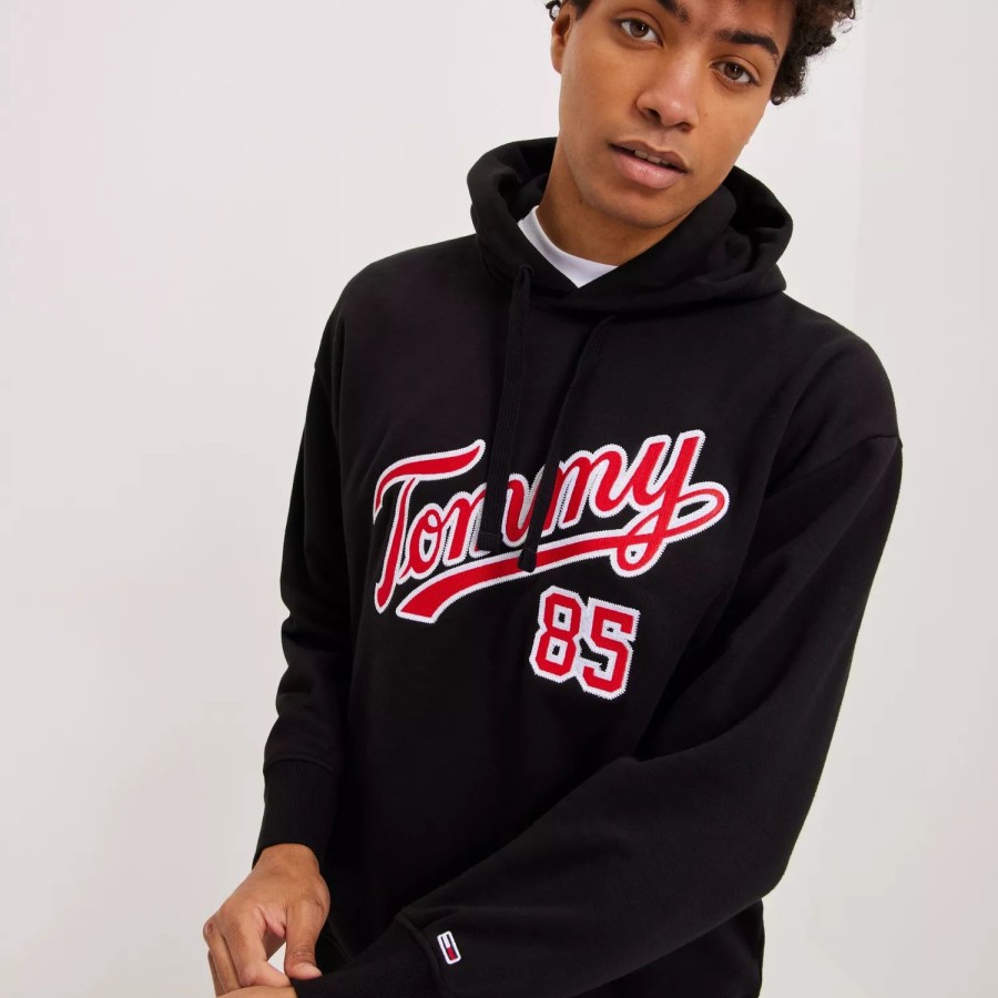 Toj Tommy Jeans | Tjm Rlxd College 85 Hoodie Black