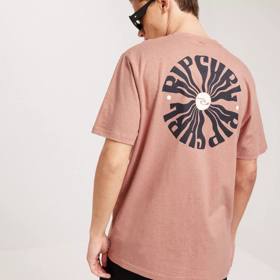 Toj Ripcurl | Swc Psyche Circles Tee Dusty Rose