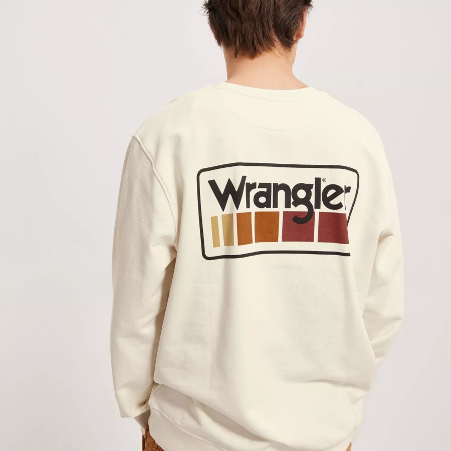 Toj Wrangler | Graphic Crew Worn White