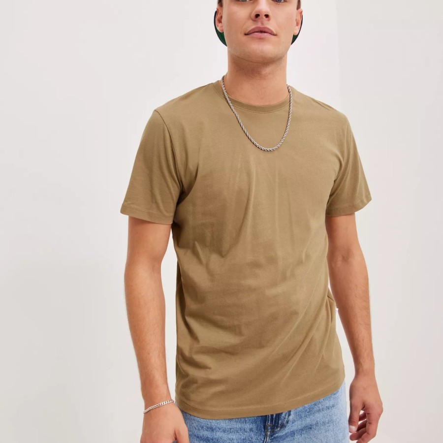 Toj Selected Homme | Slhaspen Ss O-Neck Tee Noos Kelp