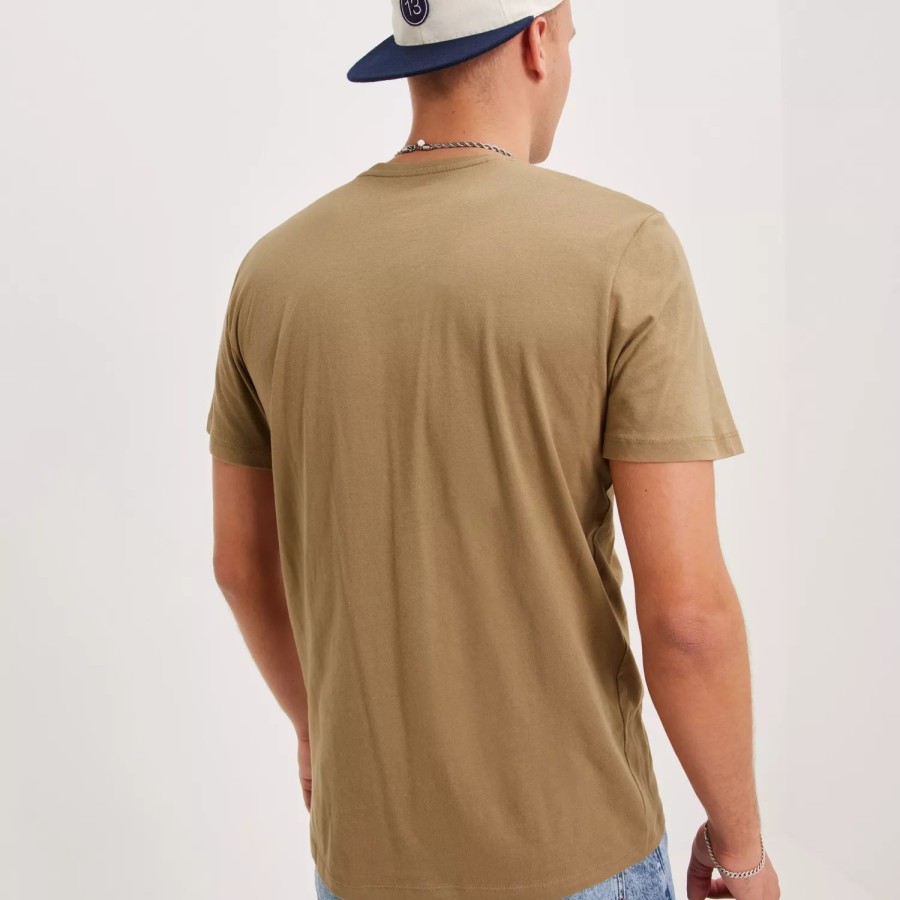 Toj Selected Homme | Slhaspen Ss O-Neck Tee Noos Kelp