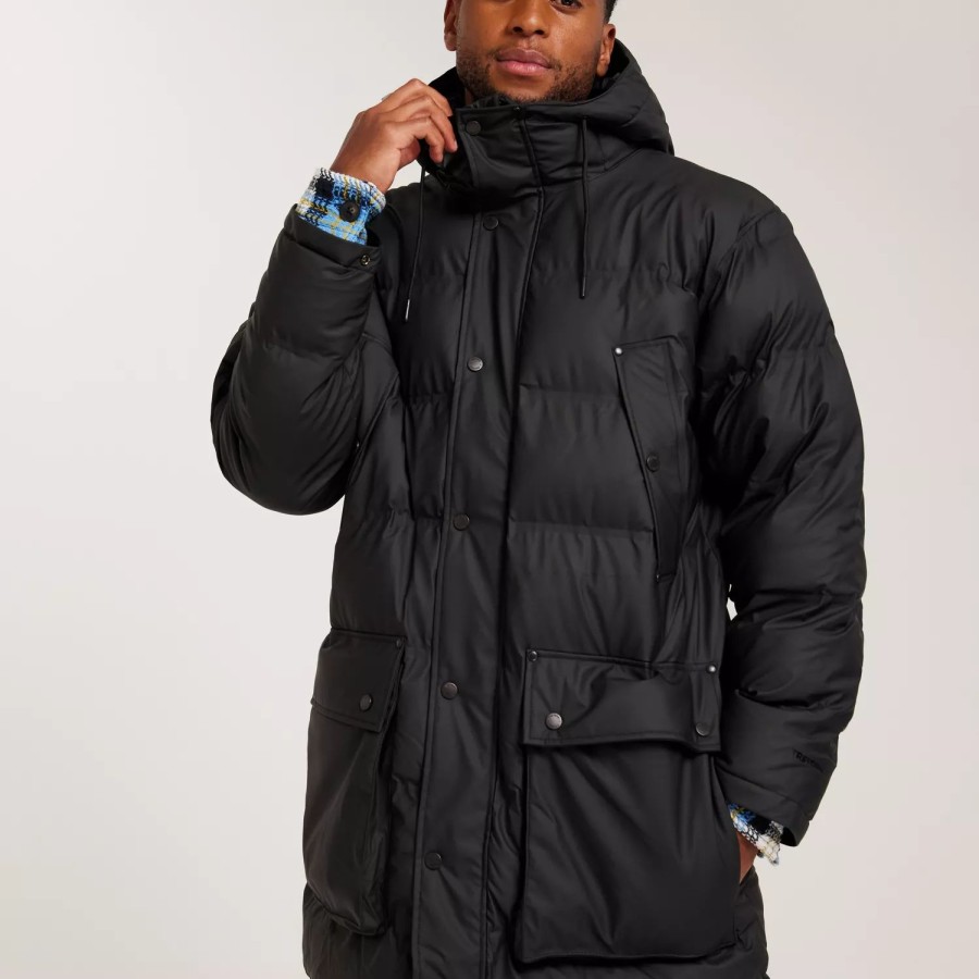 Toj Tretorn | Baffle Coat Jet Black