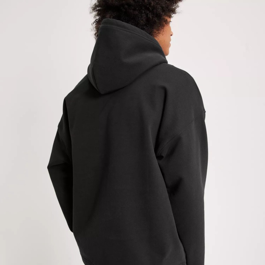 Toj Calvin Klein Jeans | Shrunken Badge Hoodie Black