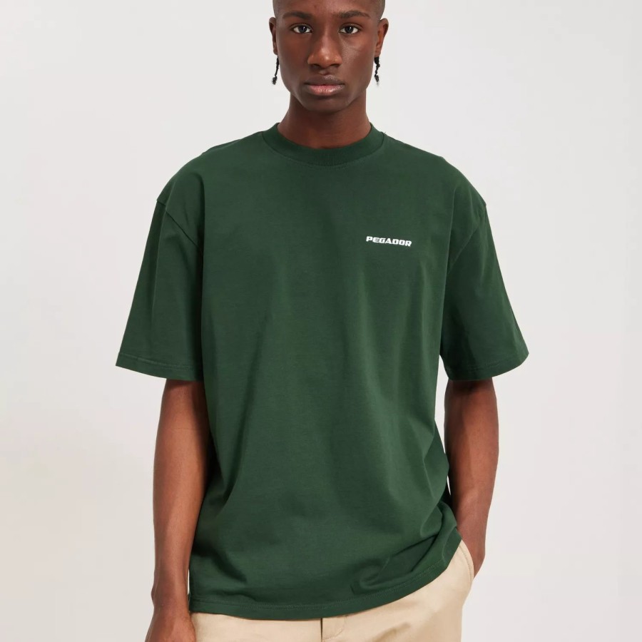 Toj Pegador | Logo Oversized Tee Forest Green