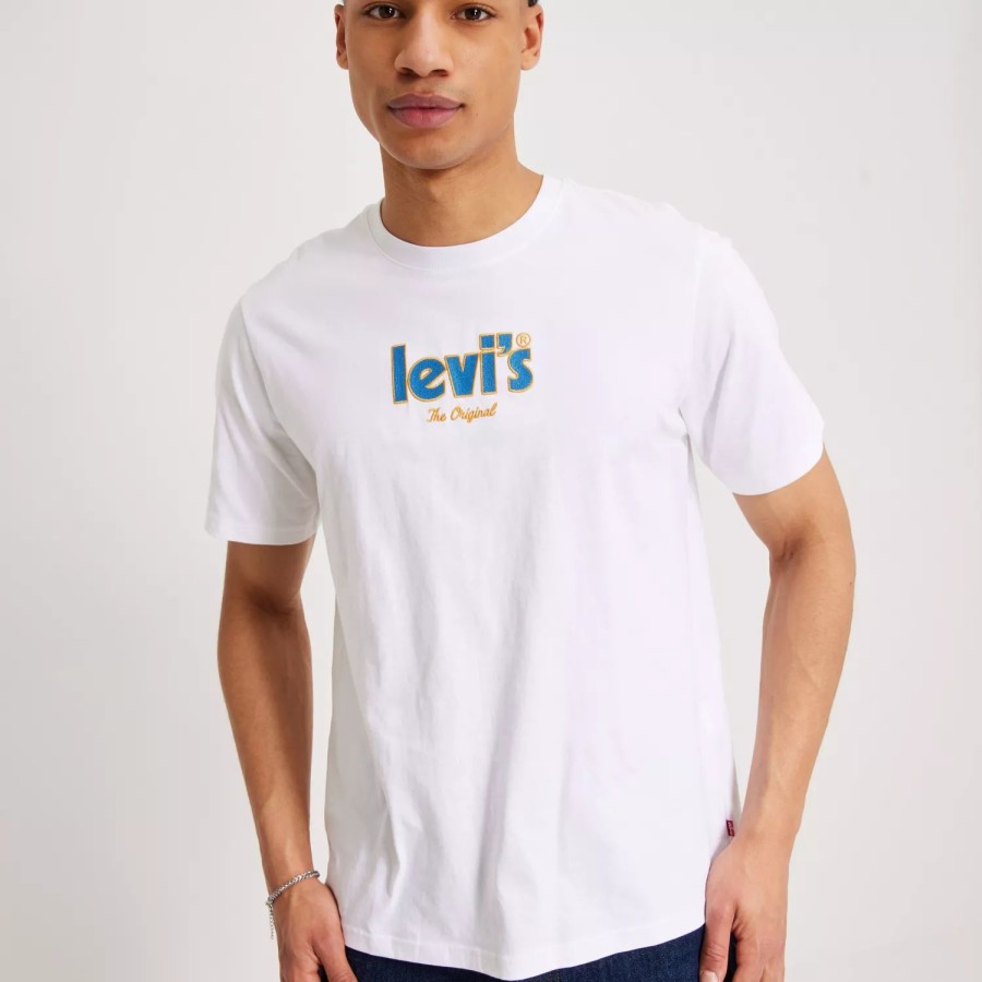 Toj Levi's | Ss Relaxed Fit Tee Holiday Pos Neutral