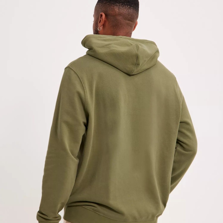 Toj Wrangler | Slogan Hoodie Deep Lichen Green