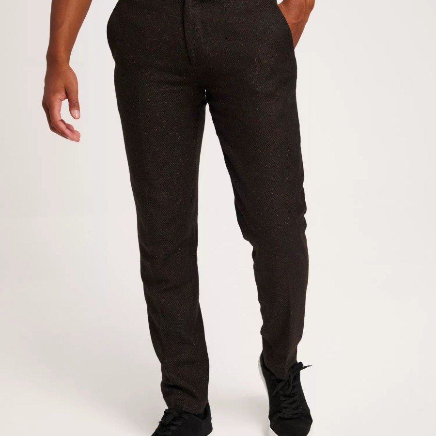 Toj Jack & Jones | Jprtweed Trouser Slim Fit Chocolate Torte Slim Fit