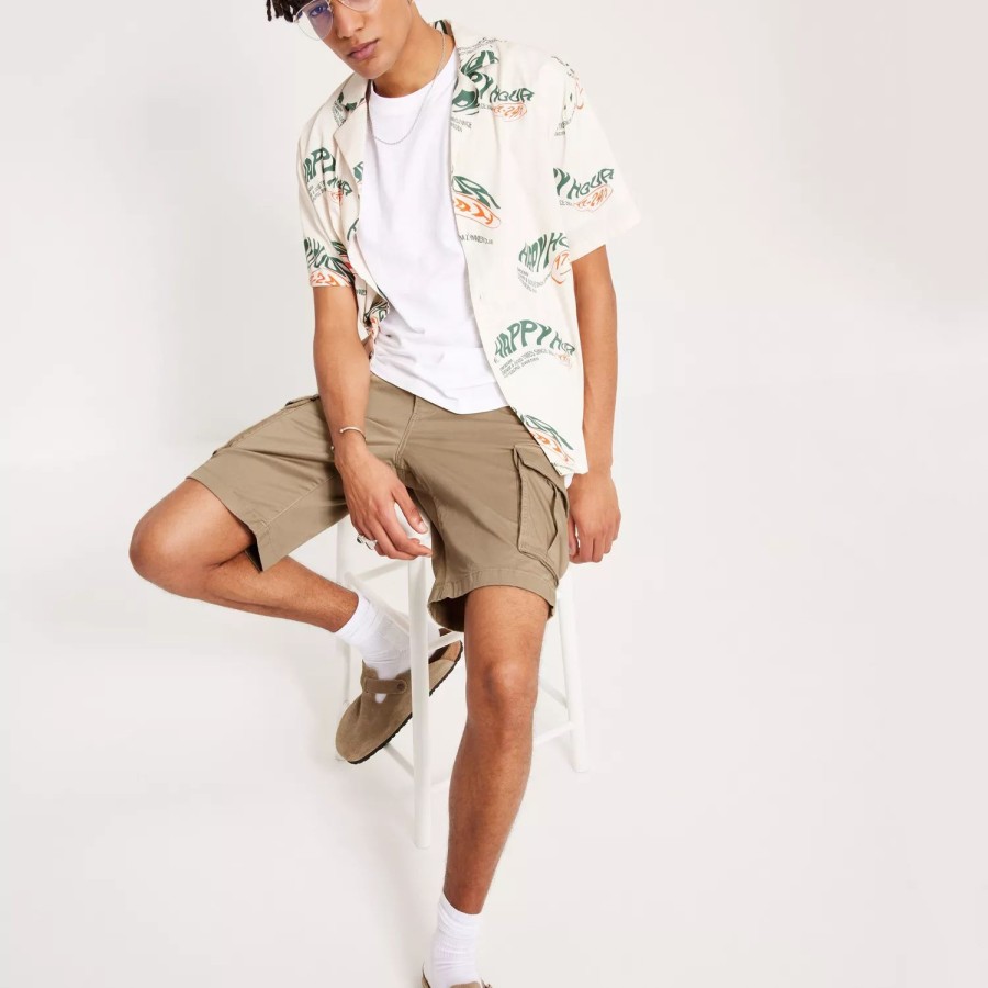 Toj Gant | Relaxed Twill Cargo Shorts Dark Khaki