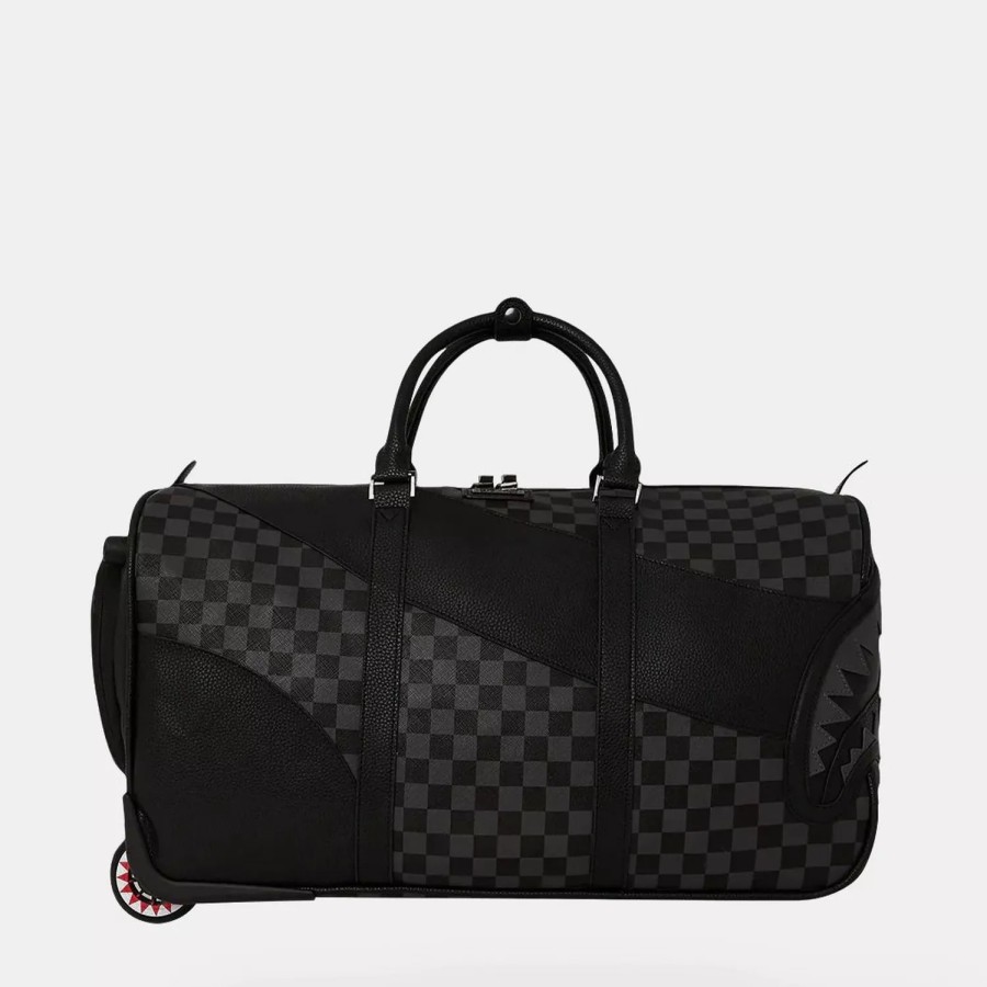 Accessories Sprayground | Henny Phantom Wheelie Duffle Black